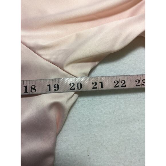 AW BRIDAL XL pink lace satin robe lounge NEW B52 - Picture 5 of 6